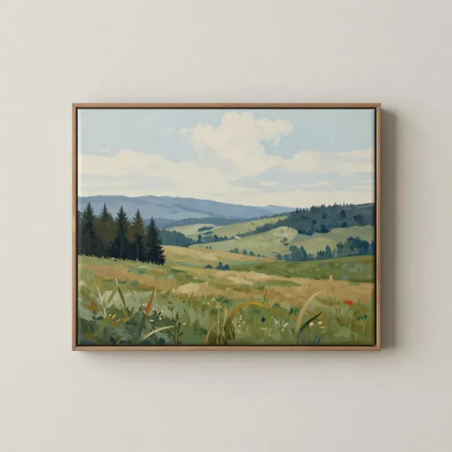 Canvas wall art